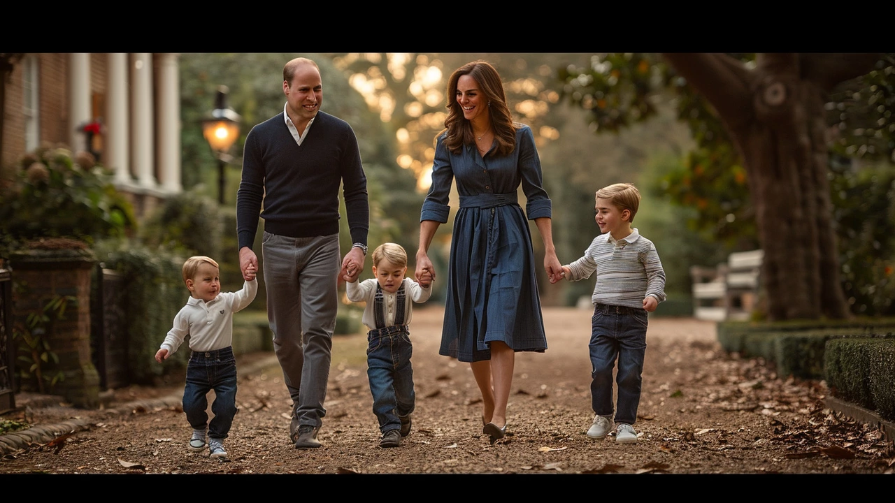 Где сейчас дети Кейт Миддлтон: последние новости о принцах и принцессе