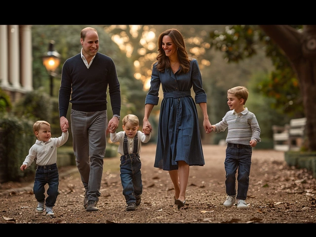 Где сейчас дети Кейт Миддлтон: последние новости о принцах и принцессе